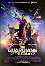 Load image into Gallery viewer, An original movie poster for the Marvel film Guardians of the Galaxy