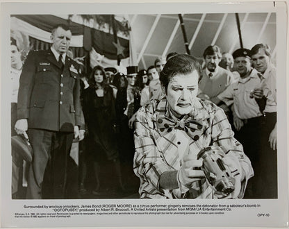 An original 8x10 movie still for the James Bond film Octopussy