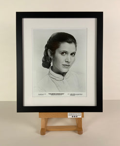 An original 8x10 still of CArrier Fisher for the Star Wars film The Empire Strikes Back