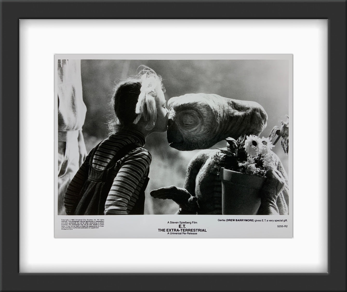 An original 8x10 movie still for the Steven Spielberg film E.T. The Extra Terrestrial