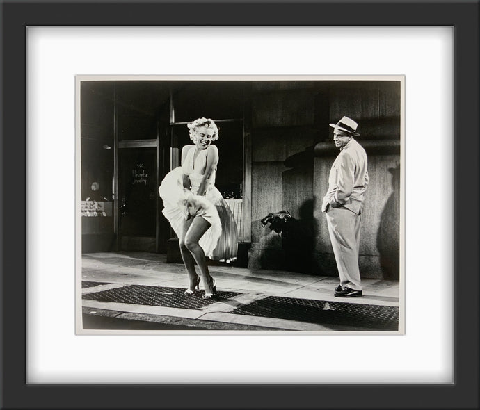 An original movie still for the Marilyn Monroe film The Seven Year Itch