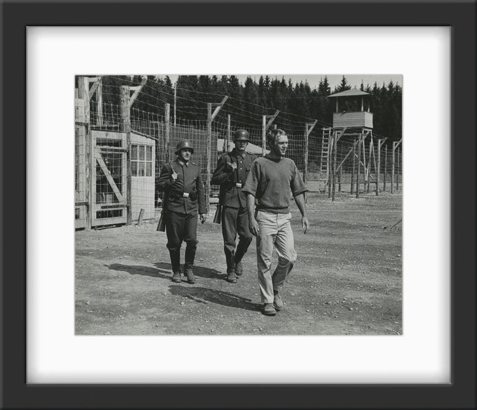 An original 8x10 movie still from the 1963film The Great Escape