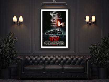 An original movie poster for the Martin Scorsese film Shutter island