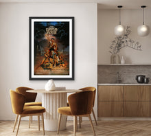 Load image into Gallery viewer, An original movie poster for the film National Lampoon&#39;s European Vacation with artwork by Boris Vallejo
