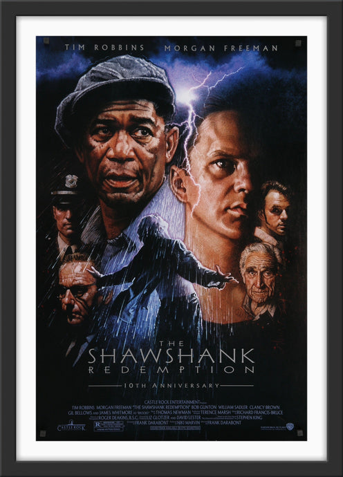An original one sheet movie / film poster for The Shawshank Redemption