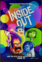 Load image into Gallery viewer, An original movie poster for the Disney and Pixar film Inside Out