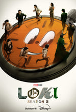 Load image into Gallery viewer, An original movie poster for Season 2 of the Marvel Disney+ TV seris Loki