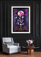 Load image into Gallery viewer, An original movie poster for the Tim Burton film The Nightmare Before Christmas