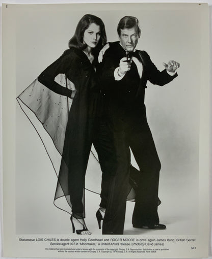 An original promotion movie still / movie poster for the James Bond film Moonraker