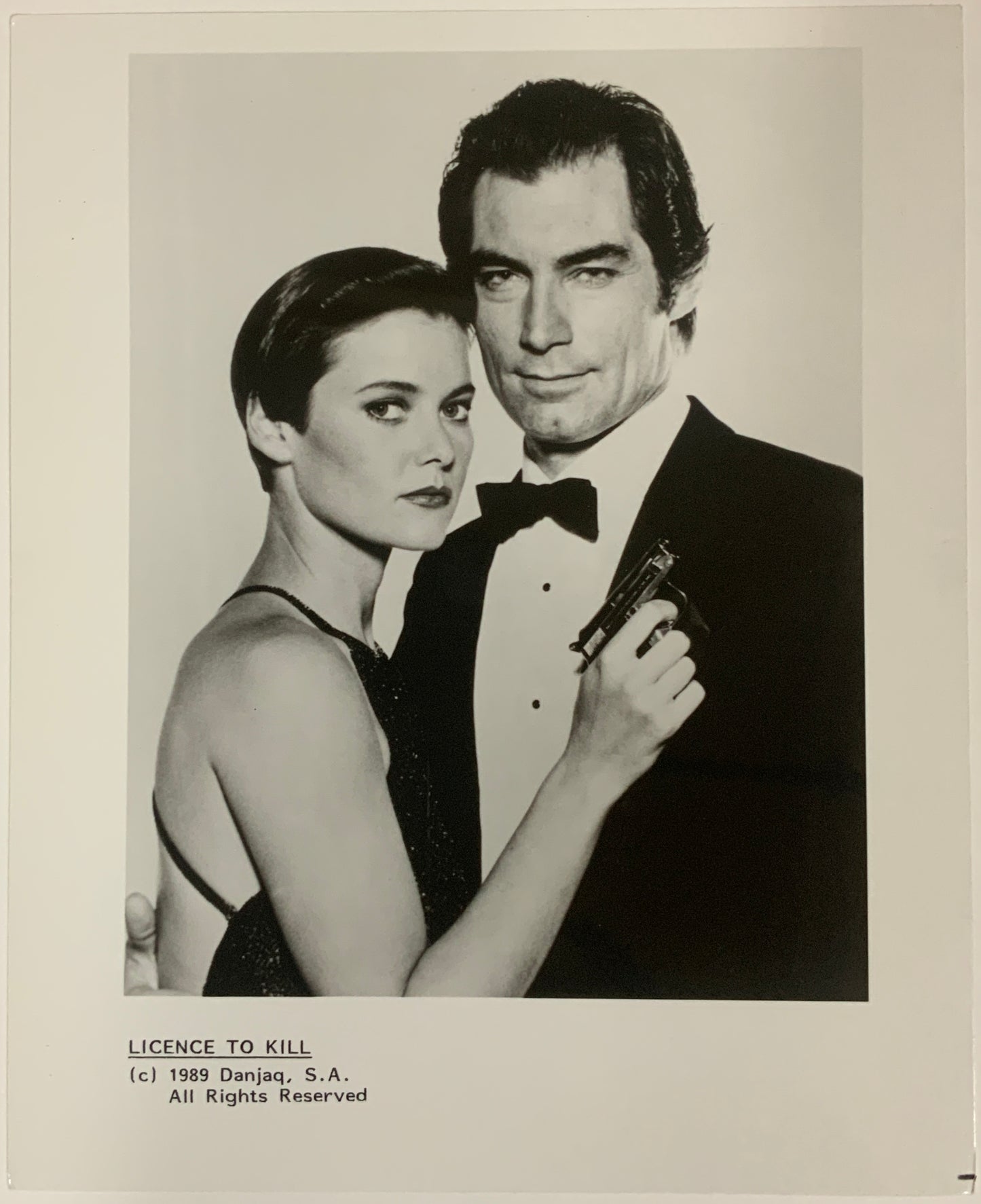An original movie still for the James Bond film License / Licence to Kill