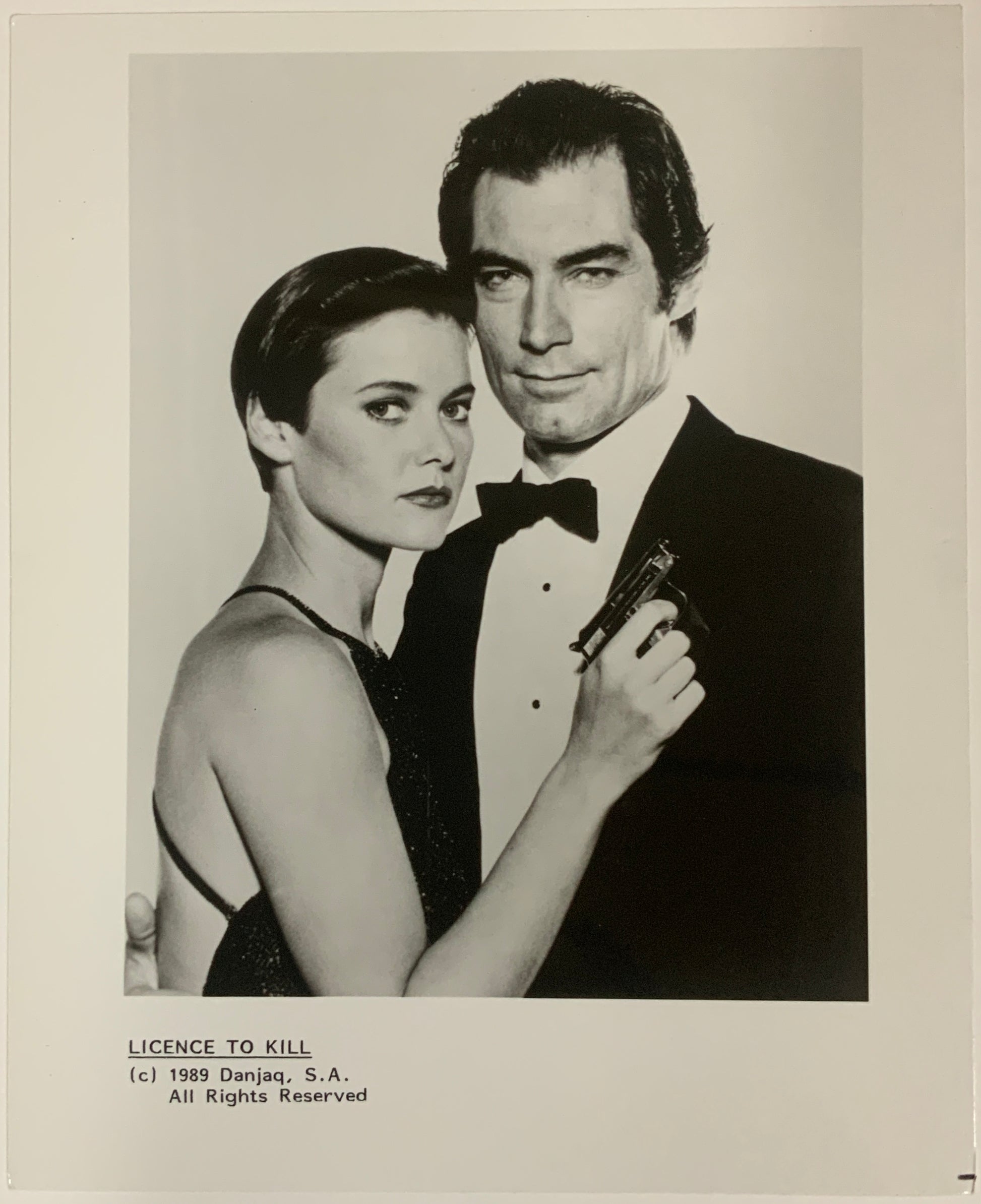An original movie still for the James Bond film License / Licence to Kill