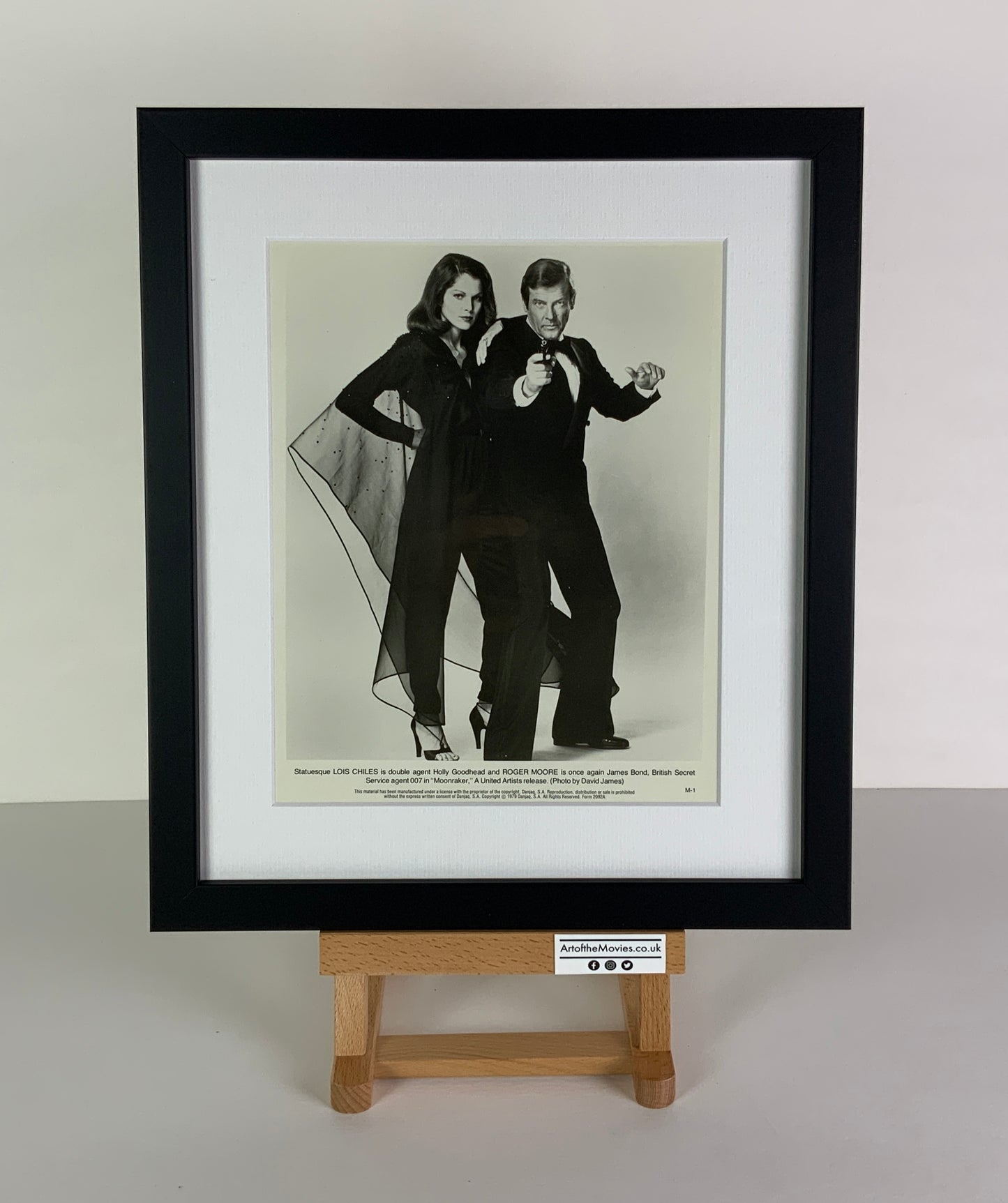 An original promotion movie still / movie poster for the James Bond film Moonraker