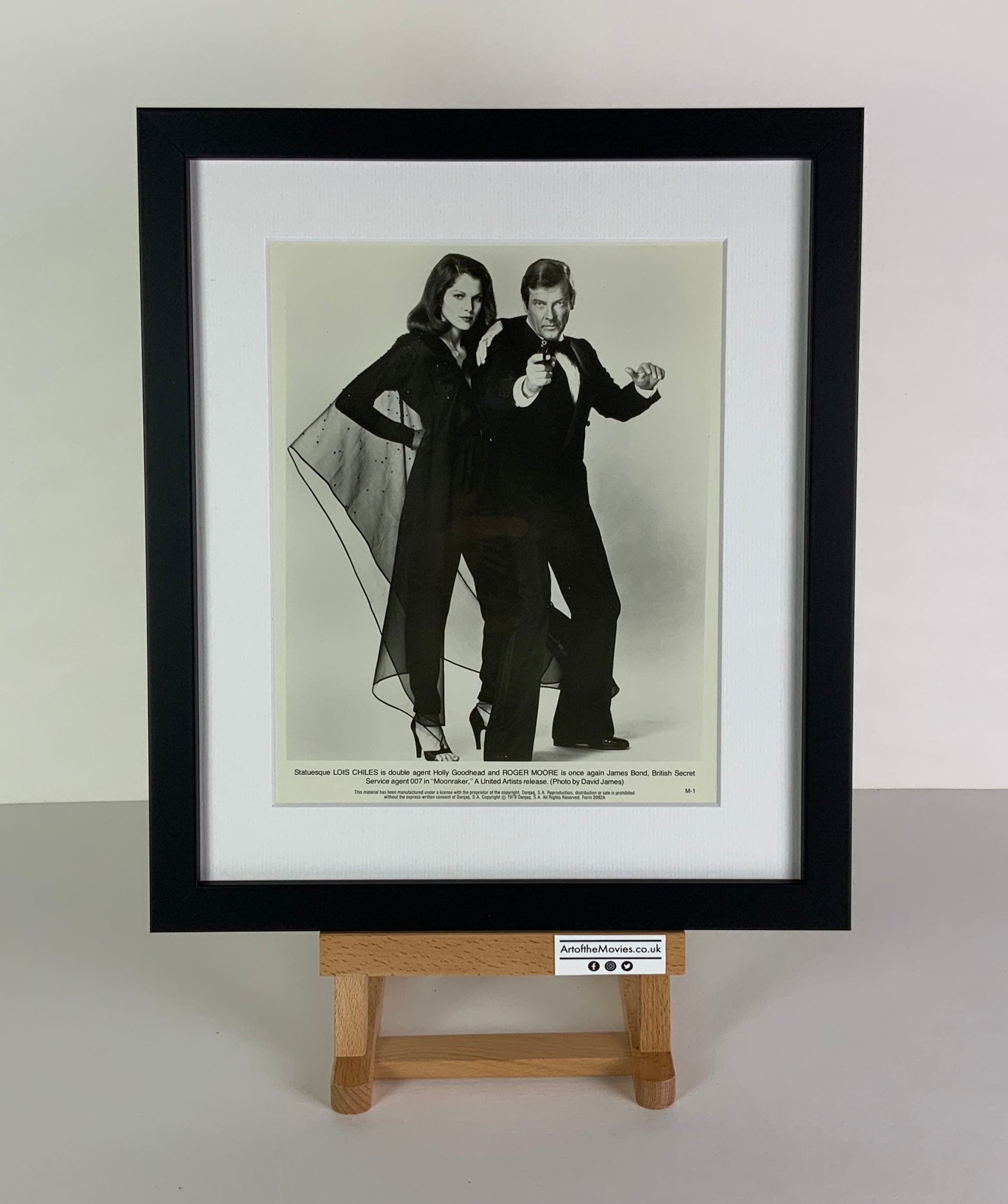 An original promotion movie still / movie poster for the James Bond film Moonraker