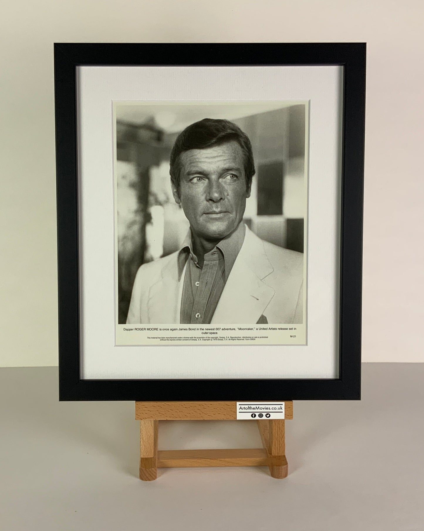 An original movie still / movie poster from the James Bond film Moonraker