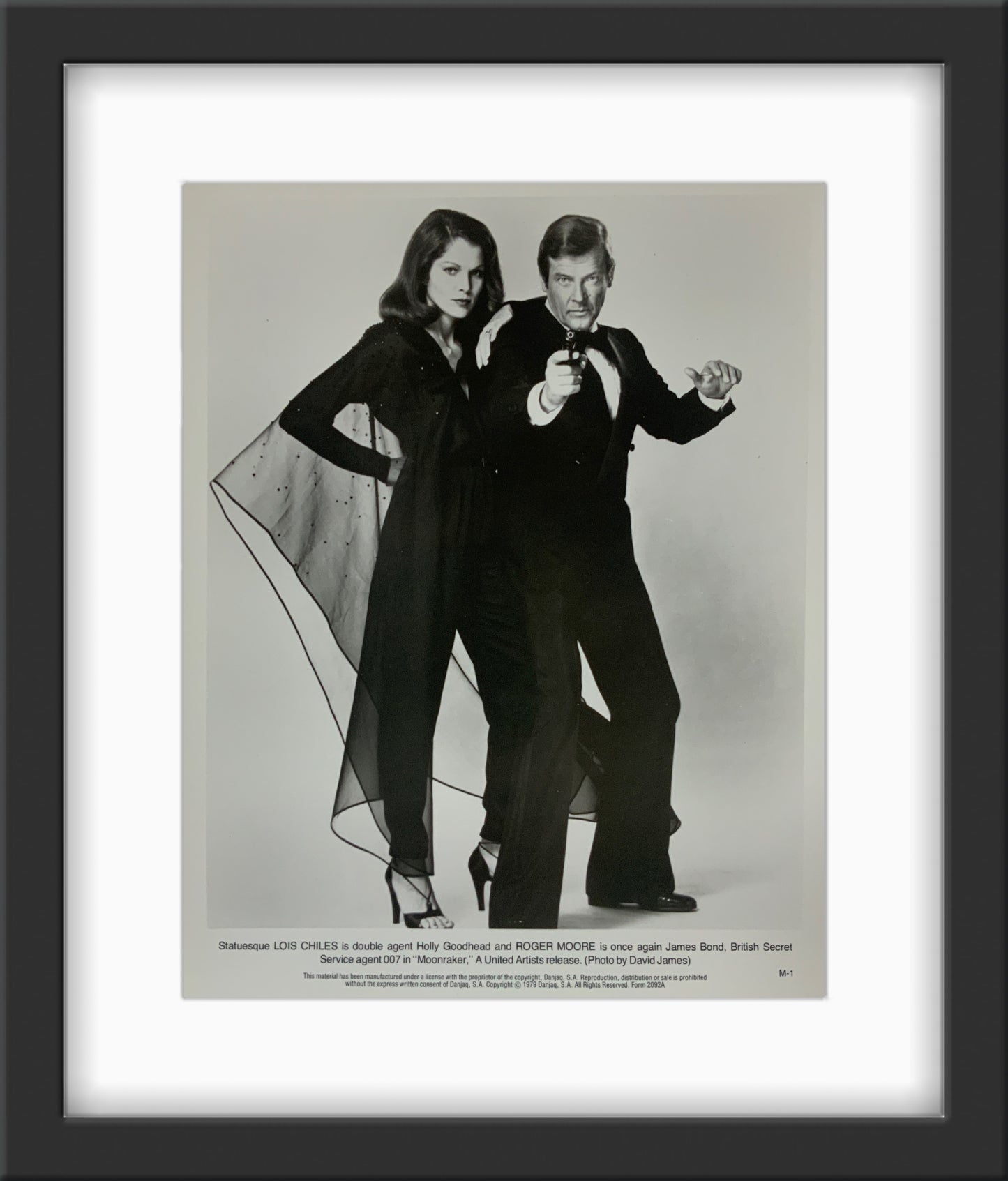 An original promotion movie still / movie poster for the James Bond film Moonraker