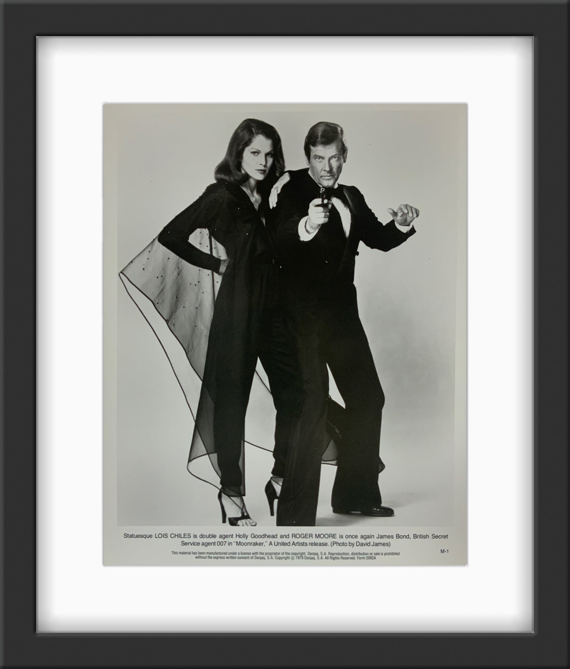 An original promotion movie still / movie poster for the James Bond film Moonraker