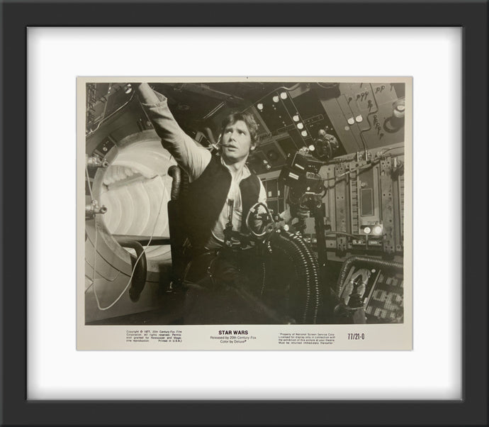 An original 8x10 movie still for the 1977 film Star Wars / A New Hope