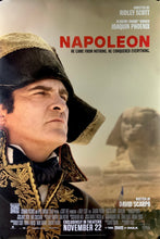 Load image into Gallery viewer, An original movie poster for the Ridley Scott film Napoleon