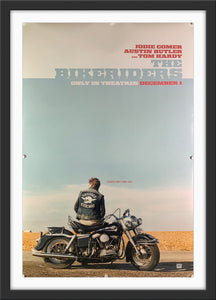 An original movie poster for the film The Bikeriders
