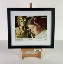 Load image into Gallery viewer, An original 8x10 lobby card for the George Lucas film Star Wars / A New Hope / Episode 4 / IV
