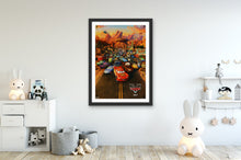 Load image into Gallery viewer, An original movie poster for the Pixar film Cars