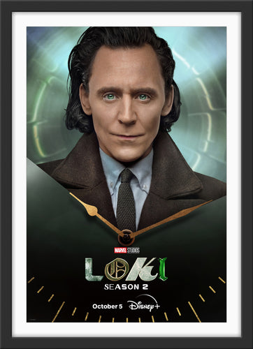An original movie poster for the Disney+ Marvel TV series Loki, Season 2