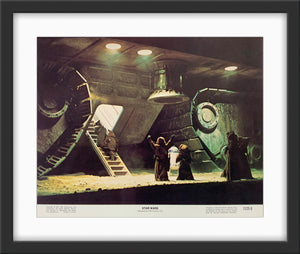 An original 11x14 lobby card for the George Lucas film Star Wars / A New Hope