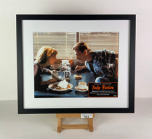 Load image into Gallery viewer, An original 11x14 lobby card for the Quentin Tarantino film Pulp Fiction