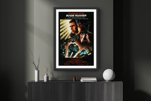 An original movie poster for the film Bladerunner / Blade Runner