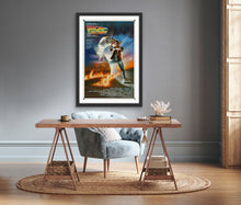 Load image into Gallery viewer, An original movie poster for the film Back To The FutureAn original movie poster for the film Back To The Future