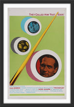 Load image into Gallery viewer, An original movie poster for the Paul Newman film The Hustler