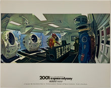Load image into Gallery viewer, An original 8x10 lobby card for the Stanley Kubrick film 2001 A Space Odyssey