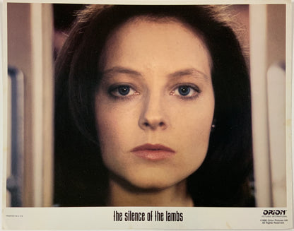 An original 8x10 lobby card for the film The Silence of the Lambs