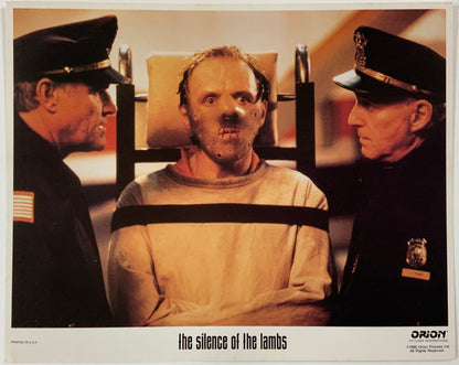 An original 8x10 lobby card for the film The Silence of the Lambs