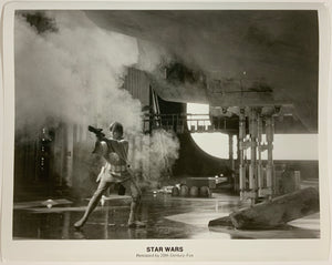 An original 8x10 movie still for the George Lucas film Star Wars
