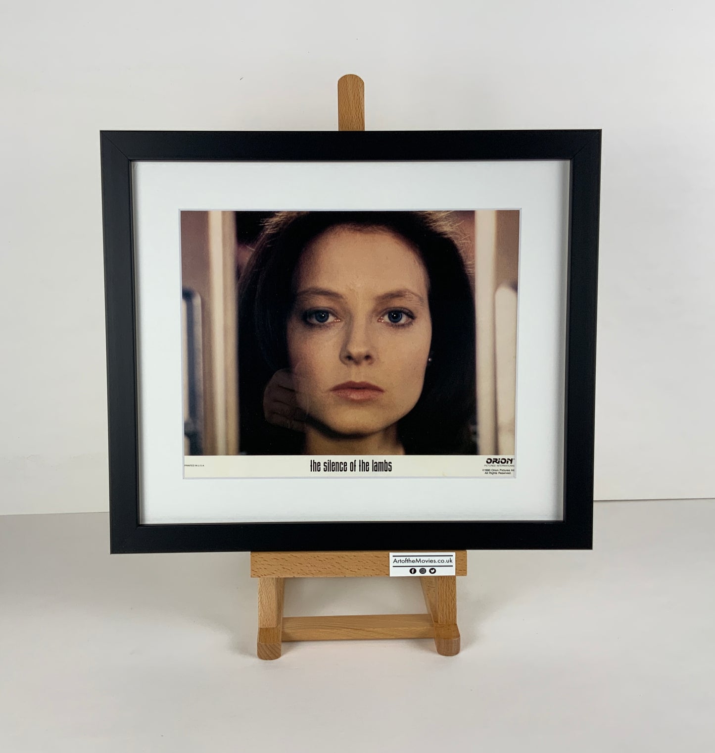 An original 8x10 lobby card for the film The Silence of the Lambs