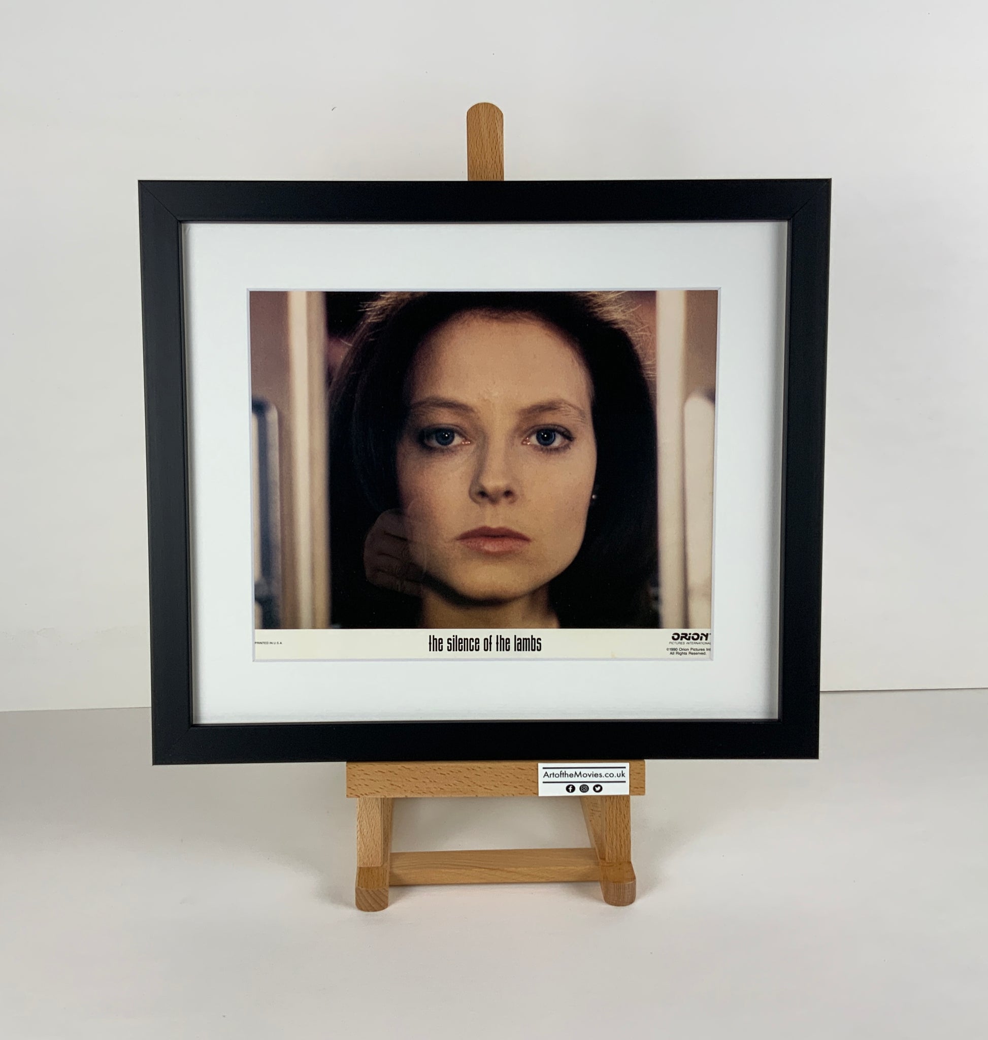 An original 8x10 lobby card for the film The Silence of the Lambs