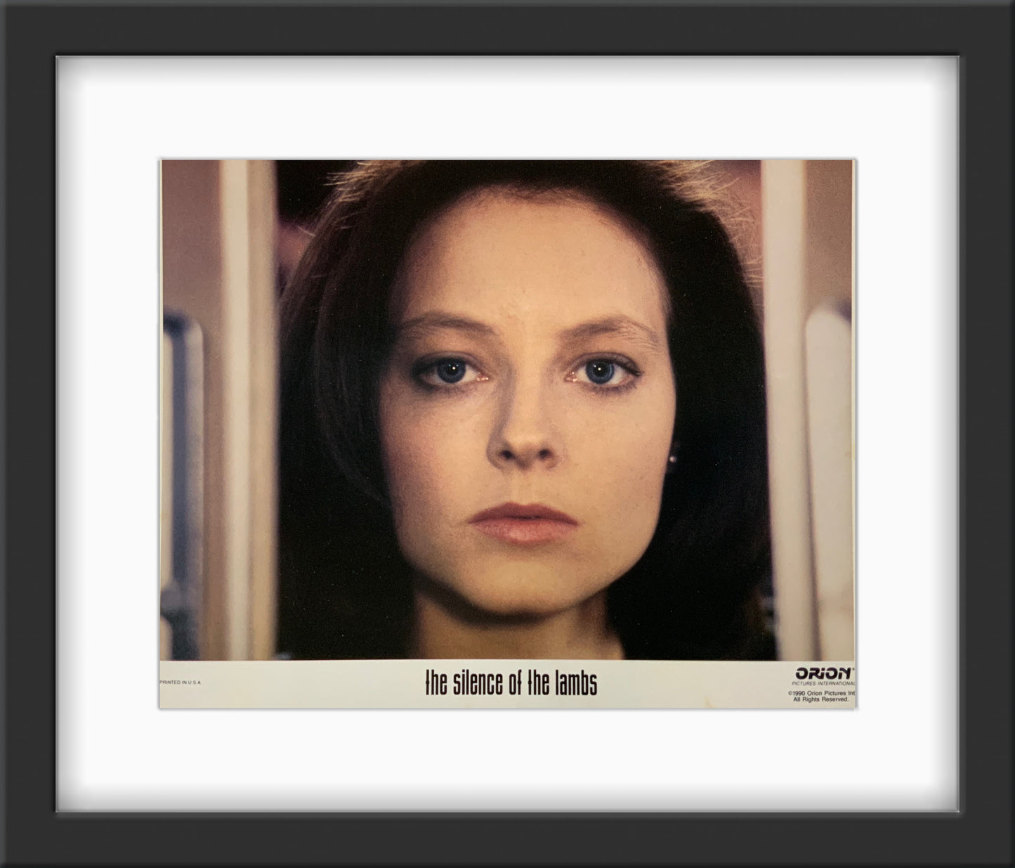 An original 8x10 lobby card for the film The Silence of the Lambs