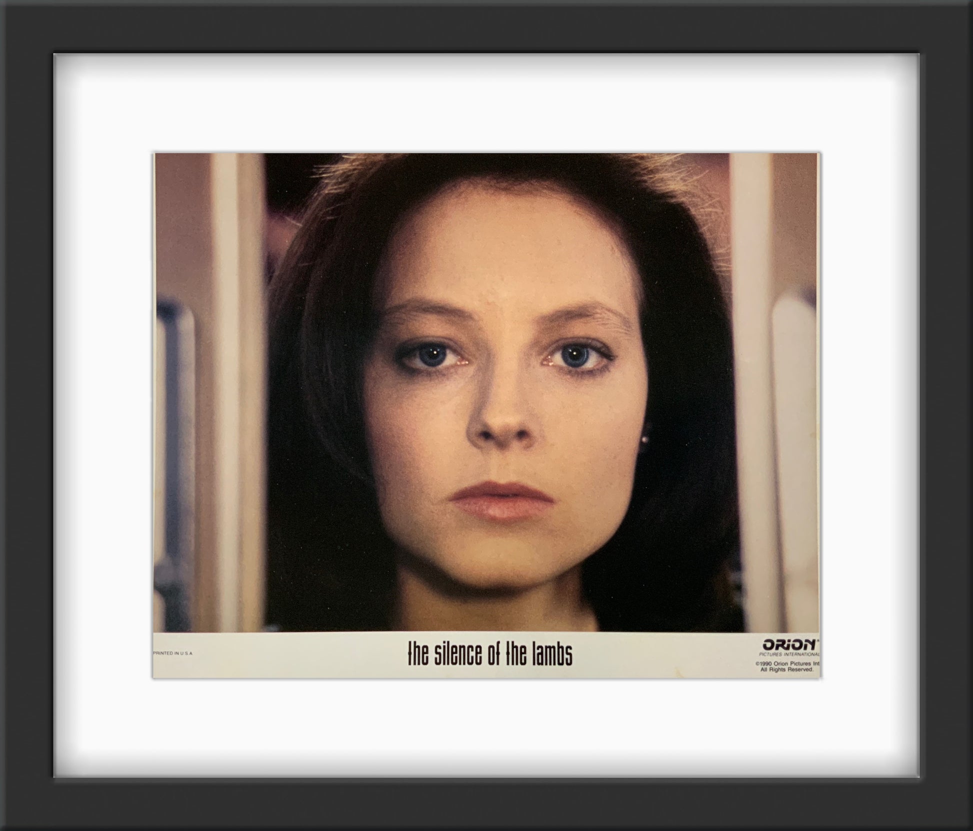 An original 8x10 lobby card for the film The Silence of the Lambs