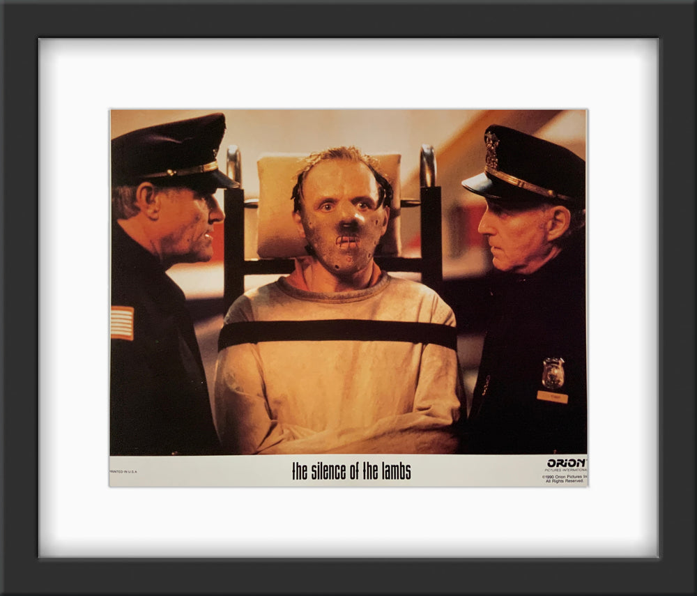 An original 8x10 lobby card for the film The Silence of the Lambs