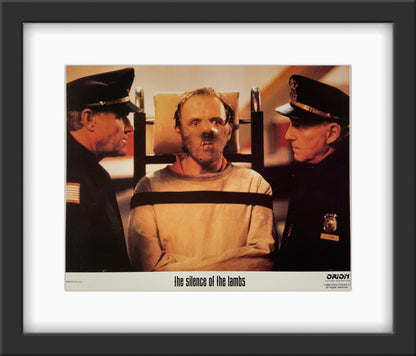 An original 8x10 lobby card for the film The Silence of the Lambs