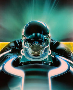 An original Dolby movie poster for the film TRON Legacy