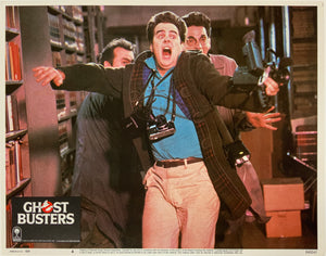 An original 11x14 lobby card for the film Ghostbusters