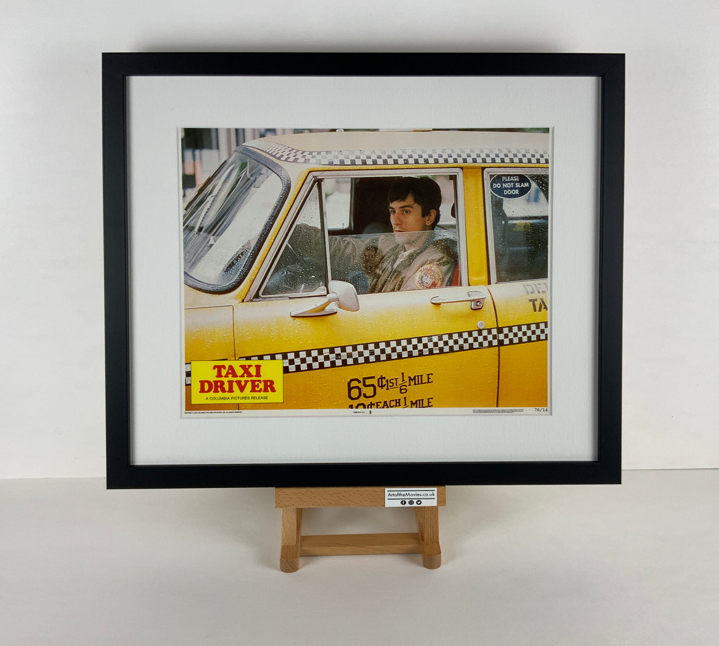 An original 11x14 lobby card for the film Taxi Driver