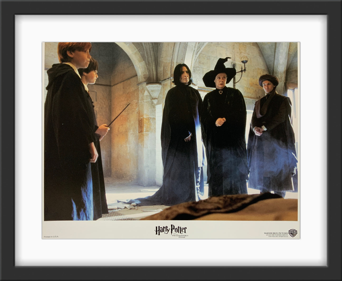 An original 11x14 lobby card for the film Harry Potter and the Philosopher's Stone