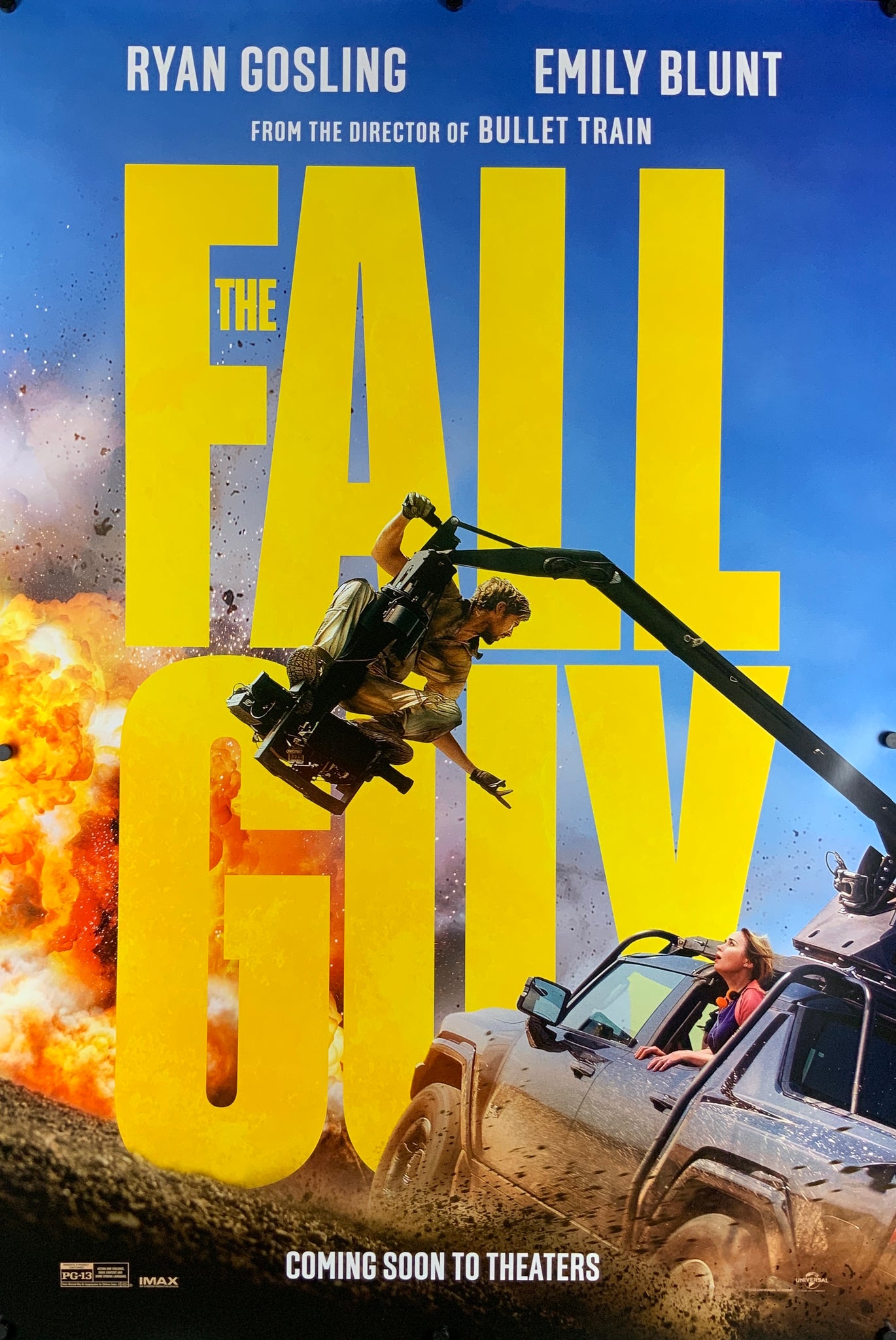 Fall Guy - 2024 - Original Movie Poster – Art of the Movies