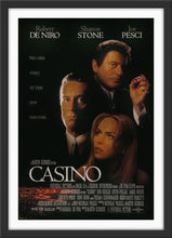 Load image into Gallery viewer, An original movie poster for the Martin Scorsese film Casino