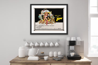 An original movie poster for the film The Fuzz