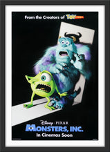 Load image into Gallery viewer, An original movie poster for the Pixar film Monsters Inc