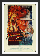 Load image into Gallery viewer, An original movie poster for the film Indiana Jones and Temple of Doom